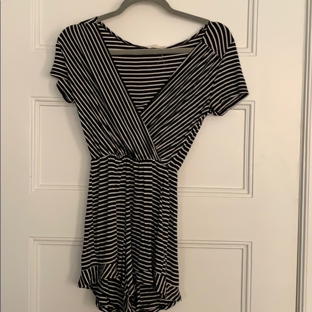 Striped Romper